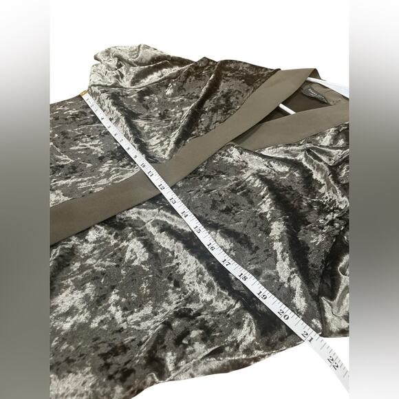 Dress‎ Forum Green Velvet Duster Kimono Cardi Size Medium - Picture 5 of 8